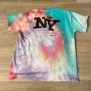 Raf Simons NY Rare Tie Dye T Shirt